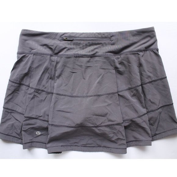 Lululemon Pace Rival Mid-Rise Skirt Long / Size 8 / Moonwalk Run Tennis - Picture 6 of 9